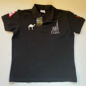 Black Al Jaber Polo Shirt